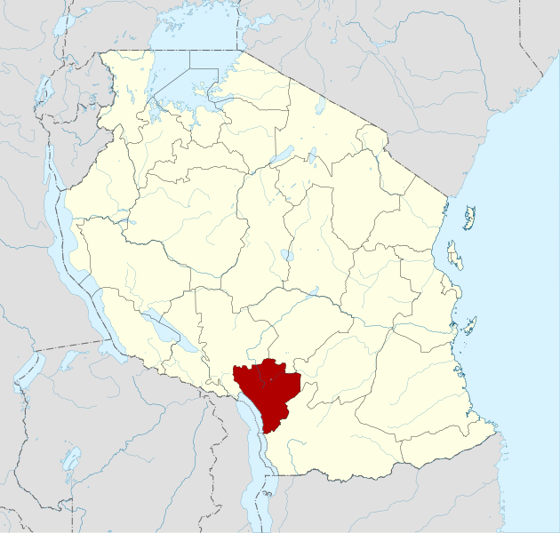 Mapa de Tanzania